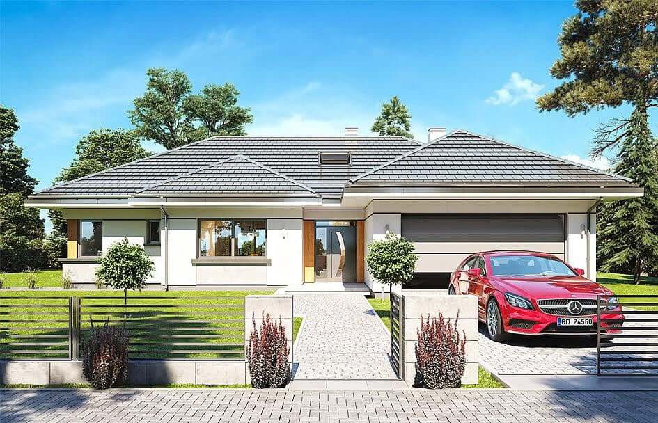 Проект 1-этажного дома "Мюнхен"