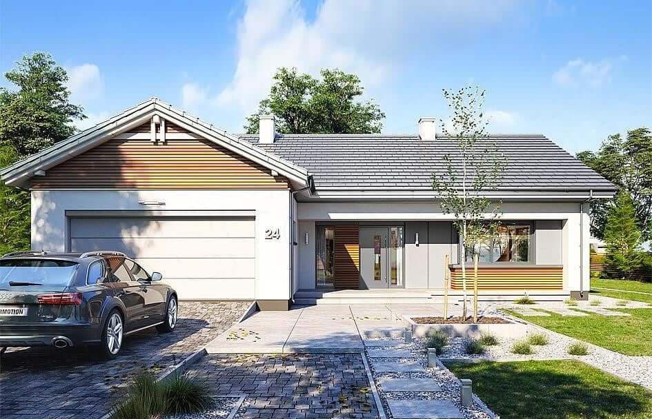 Проект 1-этажного дома "Барселона"