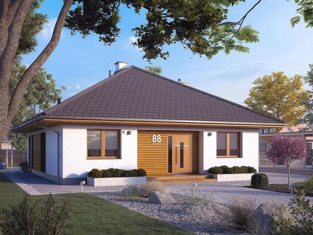 Проект 1-этажного дома "Вена"