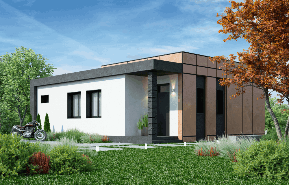 Проект 1-этажного дома "Торонто"