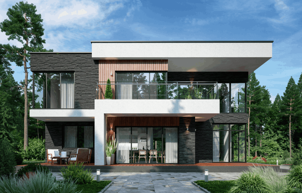 Проект 2-этажного дома "Таллин"