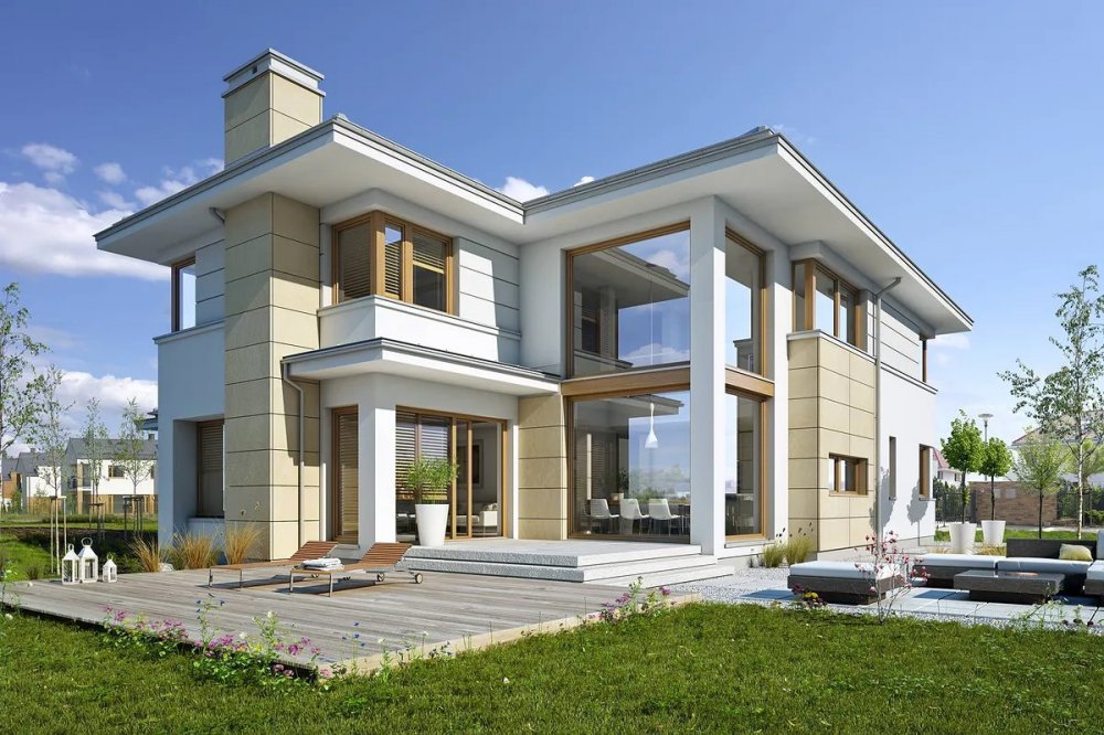 Проект 2-этажного дома "Брюгге"