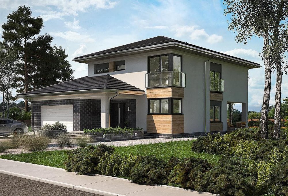 Проект 2-этажного дома "Глазго"