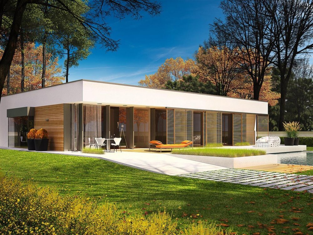 Проект 1-этажного дома "Загреб"