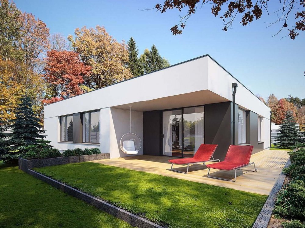 Проект 1-этажного дома "Прага"