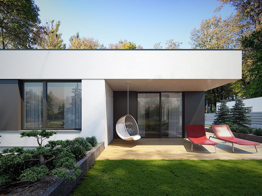 Проект 1-этажного дома "Прага"