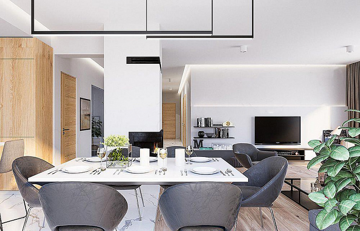 Проект 1-этажного дома "Барселона"