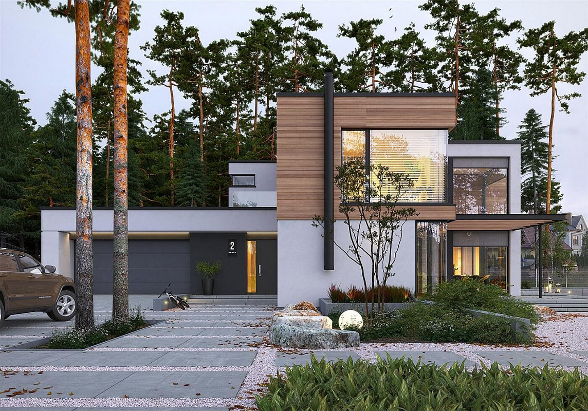 Проект 2-этажного дома "Штутгарт"