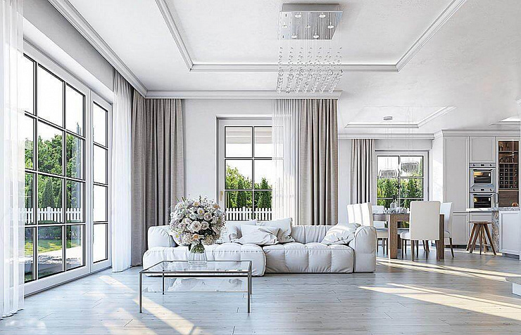 Проект 2-этажного дома "Амстердам"