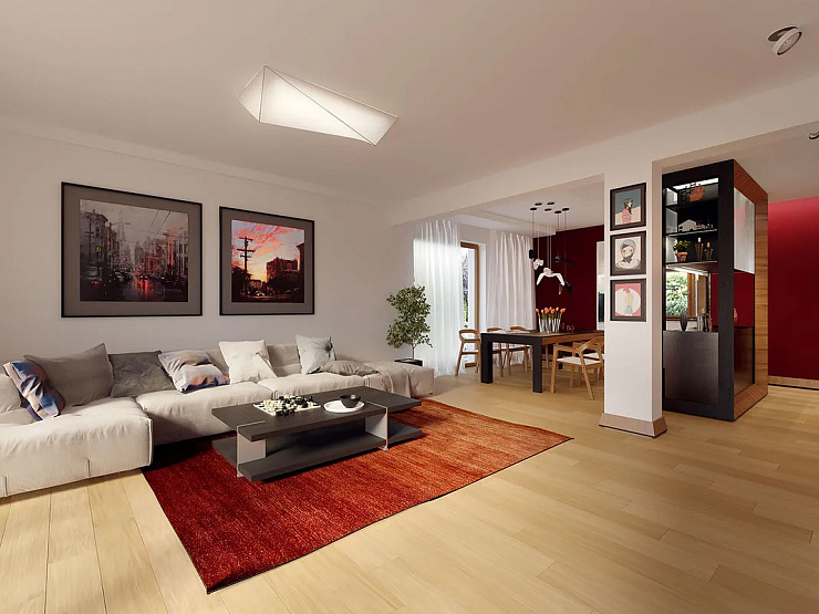 Проект 2-этажного дома "Антверпен"