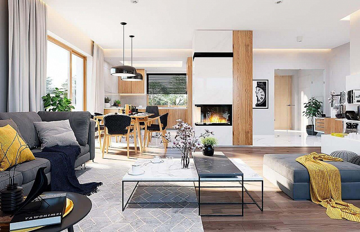 Проект 1-этажного дома "Барселона"