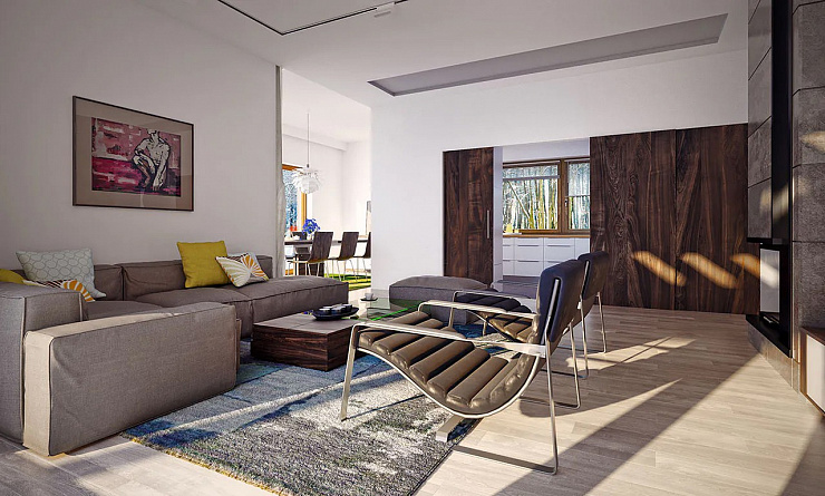 Проект 1-этажного дома Стокгольм"