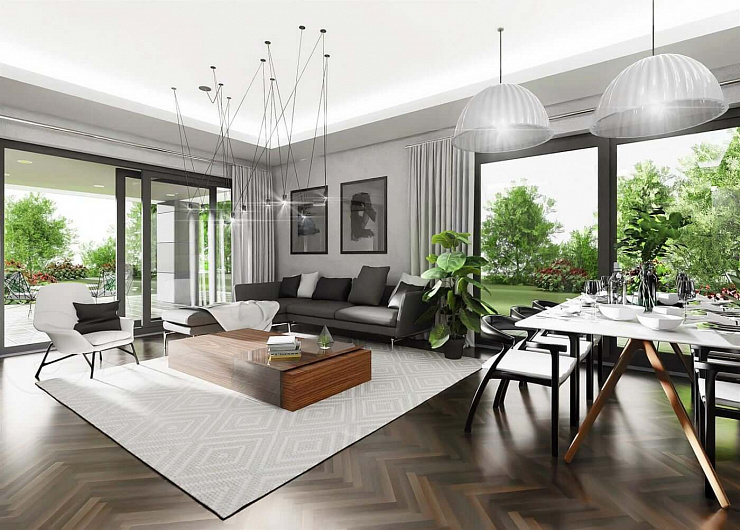 Проект 1-этажного дома "Бирмингем"