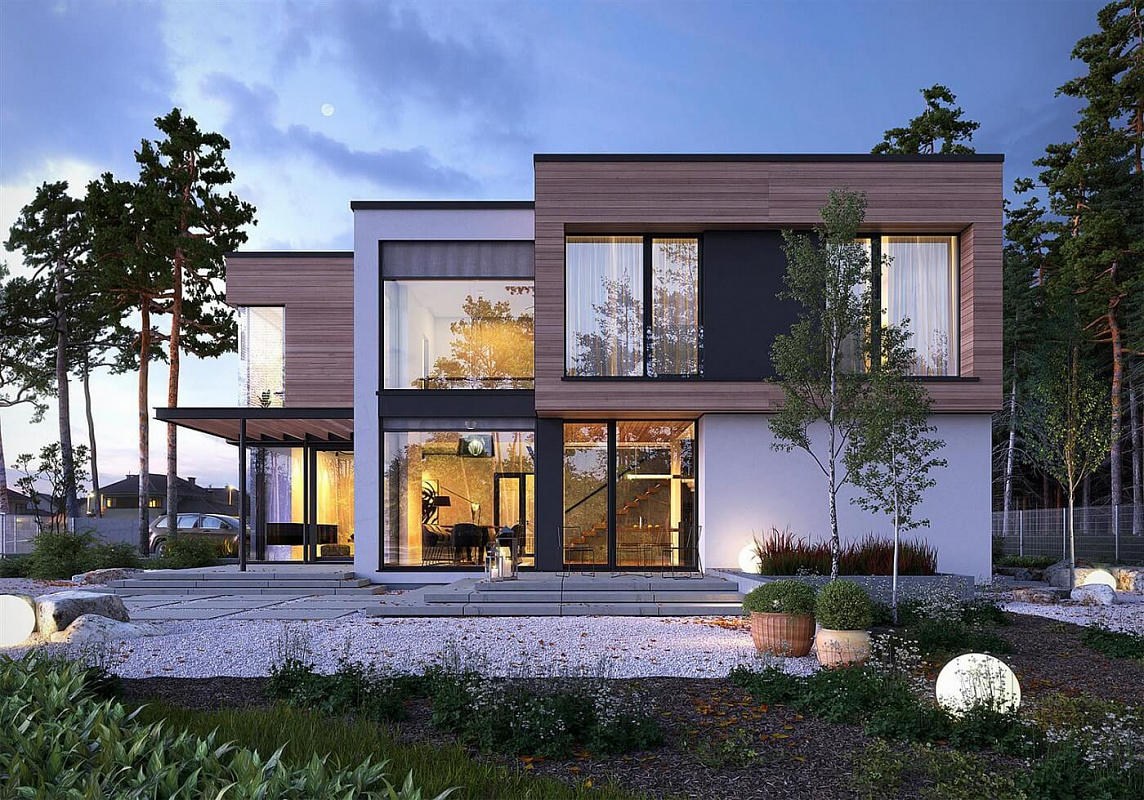 Проект 2-этажного дома "Штутгарт"