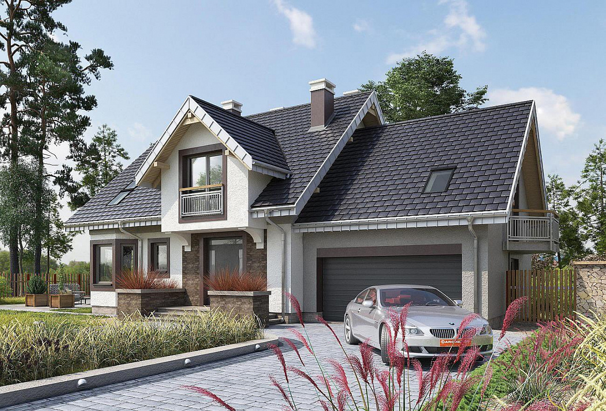 Проект 2-этажного дома "Валенсия"