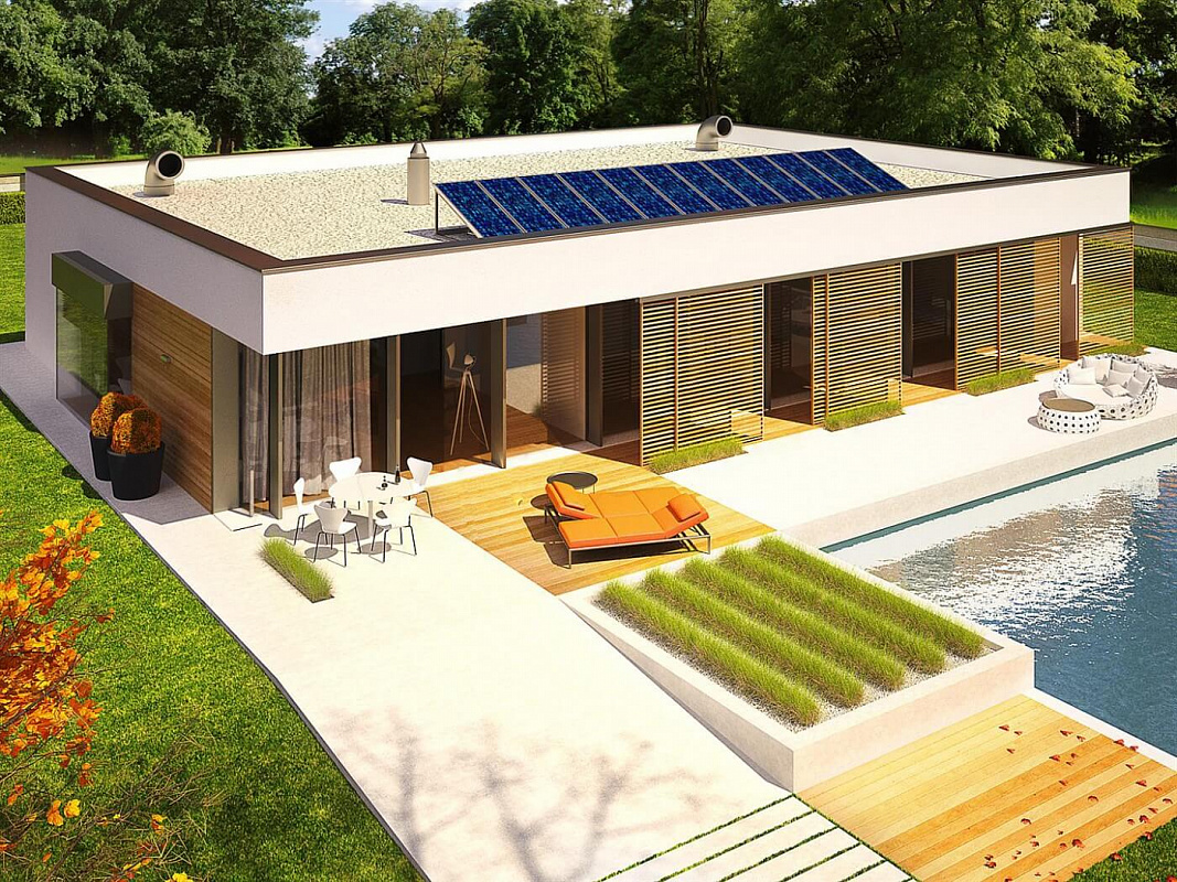 Проект 1-этажного дома "Загреб"