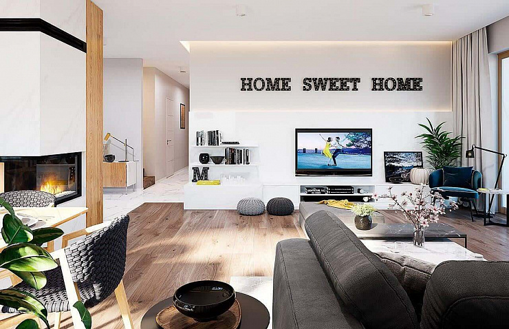 Проект 1-этажного дома "Барселона"