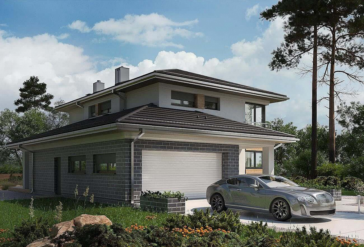 Проект 2-этажного дома "Глазго"