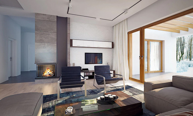 Проект 1-этажного дома Стокгольм"