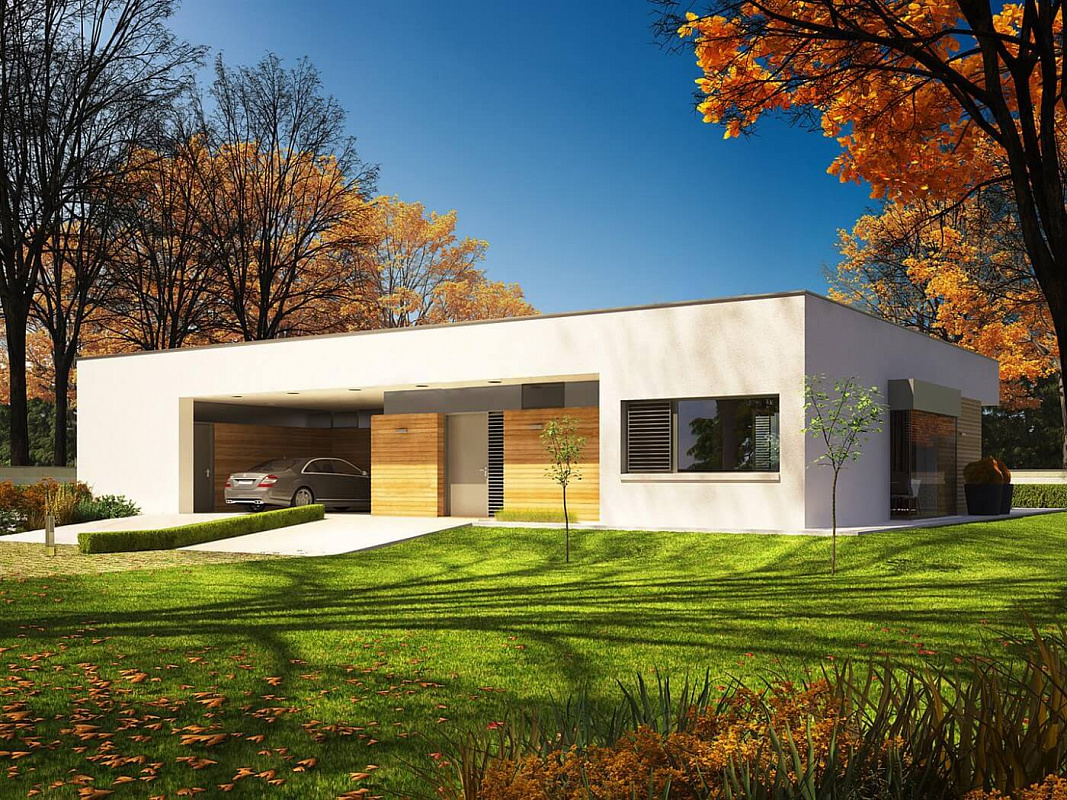 Проект 1-этажного дома "Загреб"