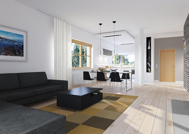 Проект 1-этажного дома "Белград"