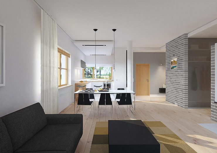 Проект 1-этажного дома "Белград"