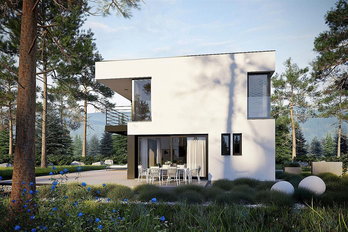 Проект 2-этажного дома "Осло"