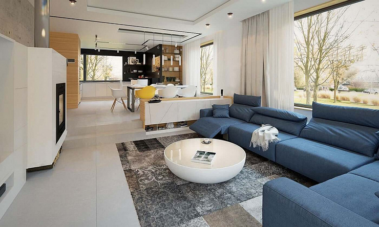 Проект 1-этажного дома "Прага"