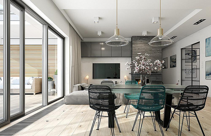 Проект 1-этажного дома "Мюнхен"