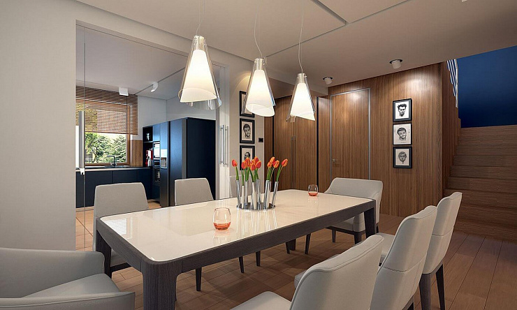 Проект 2-этажного дома "Афины"