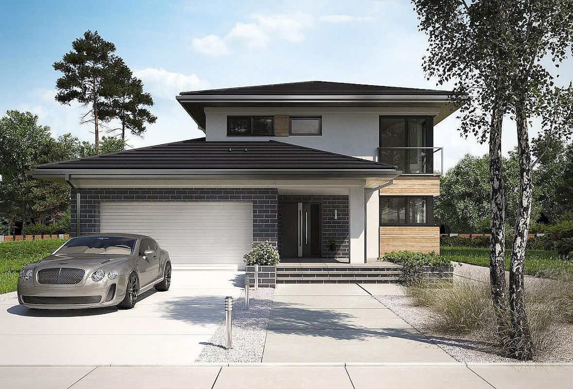 Проект 2-этажного дома "Глазго"