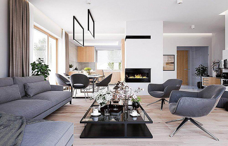 Проект 1-этажного дома "Барселона"