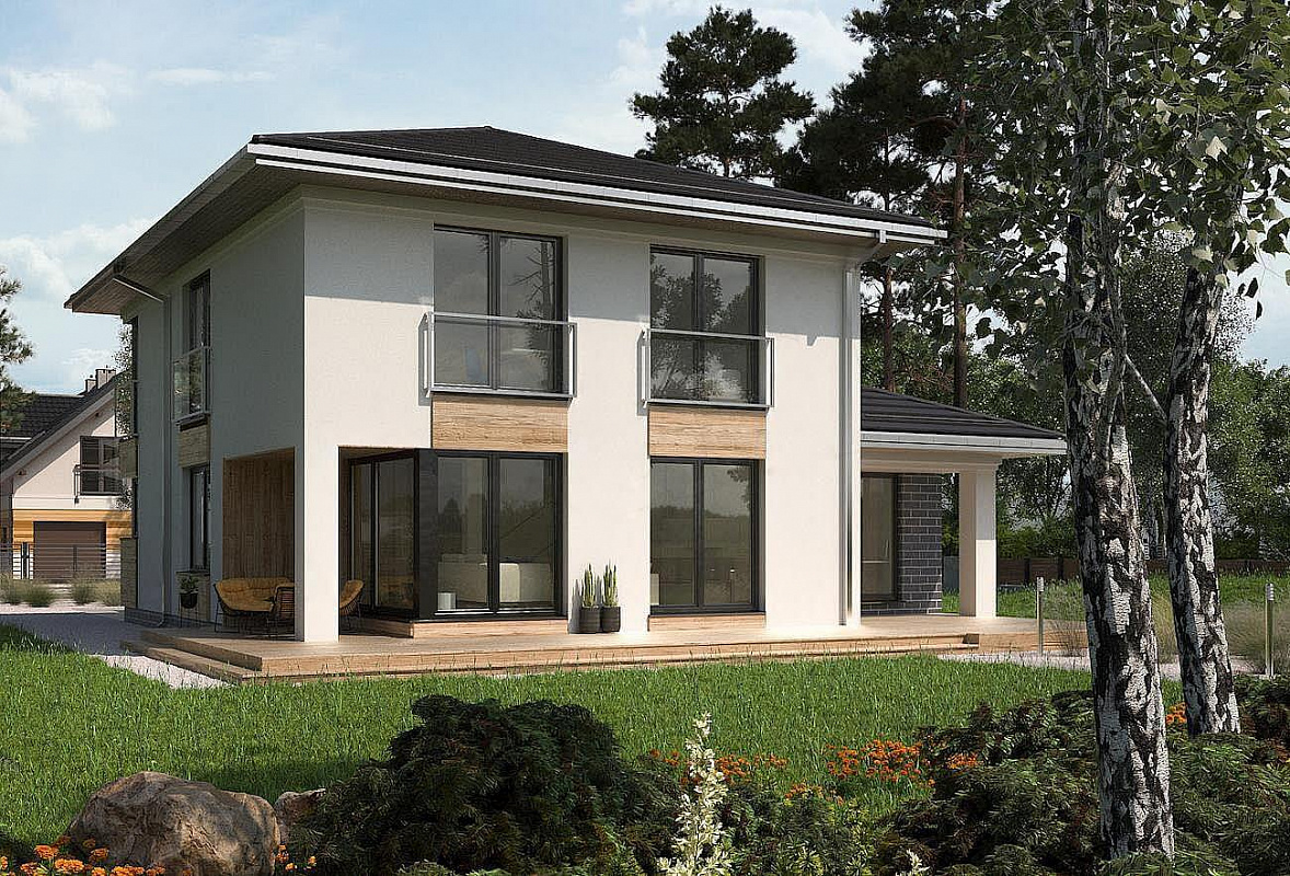 Проект 2-этажного дома "Глазго"