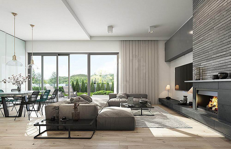 Проект 1-этажного дома "Мюнхен"