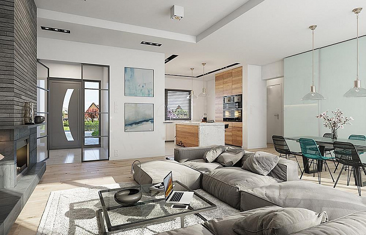 Проект 1-этажного дома "Мюнхен"