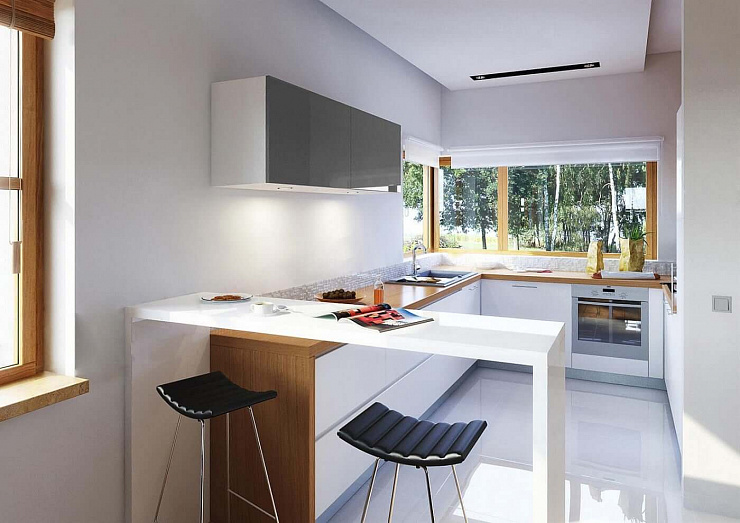 Проект 1-этажного дома "Белград"