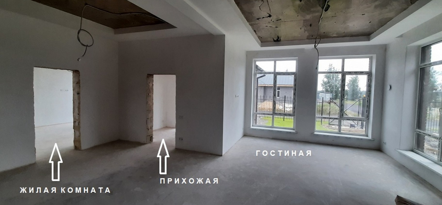 Каменный дом в классическом стиле